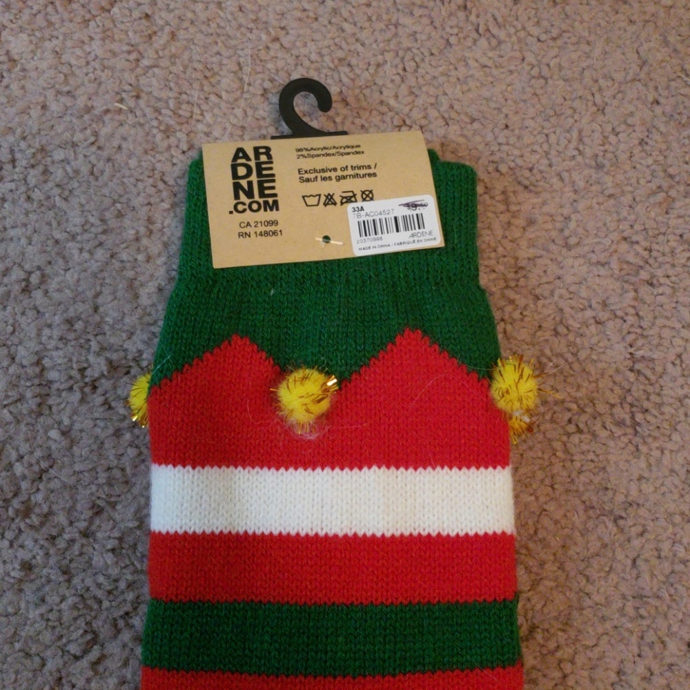 Reindeer socks - Picture 3 of 3